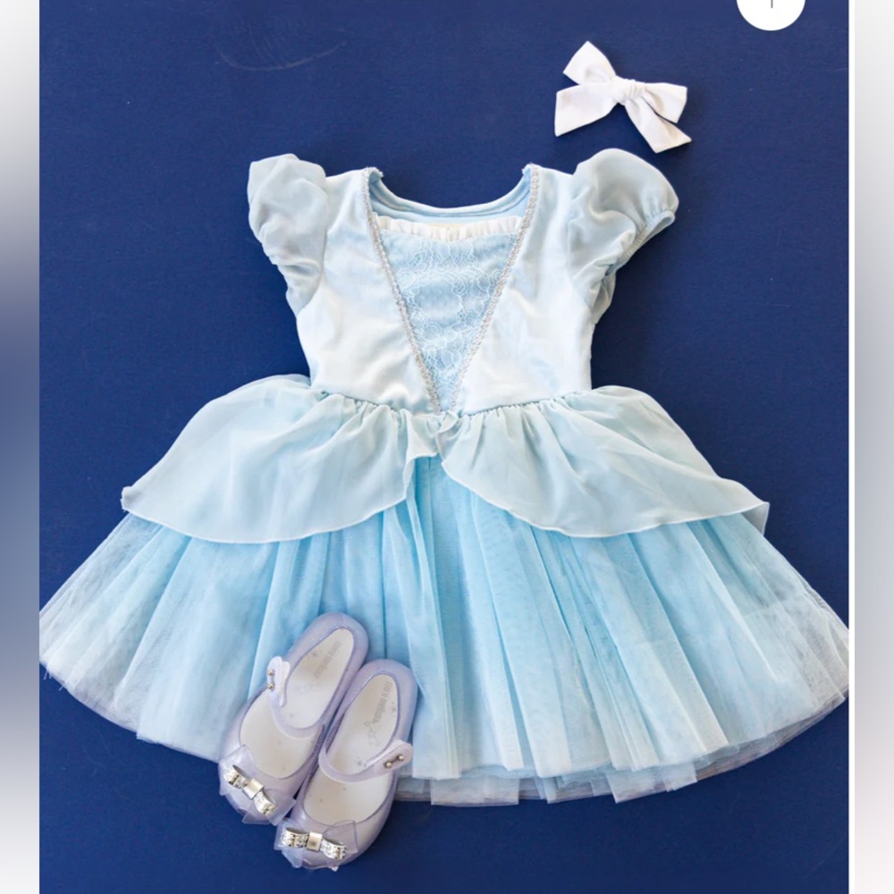 Taylor Joelle Girl’s Blue Ball Dress